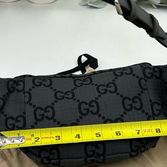 Gucci Unisex Jumbo GG nylon adjustable belt bag . 80mm - Picture 7 of 8